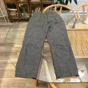 Vintage Lambswool Checkered Pants